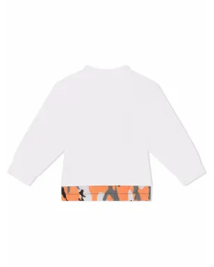 Dolce & Gabbana Kids 迷彩トリム刺繍ロゴTシャツ - サムネイル2