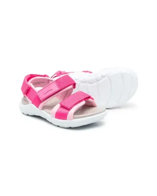 Camper Kids Wous タッチストラップサンダル - ピンク - サムネイル2