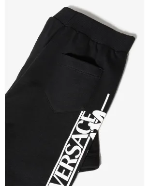 Versace Kids ロゴプリント トラックショーツ - サムネイル3