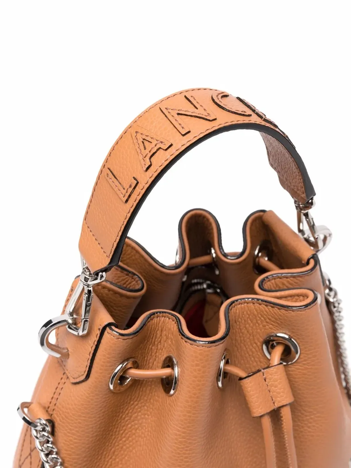 Lancel leather bucket bag - 画像5
