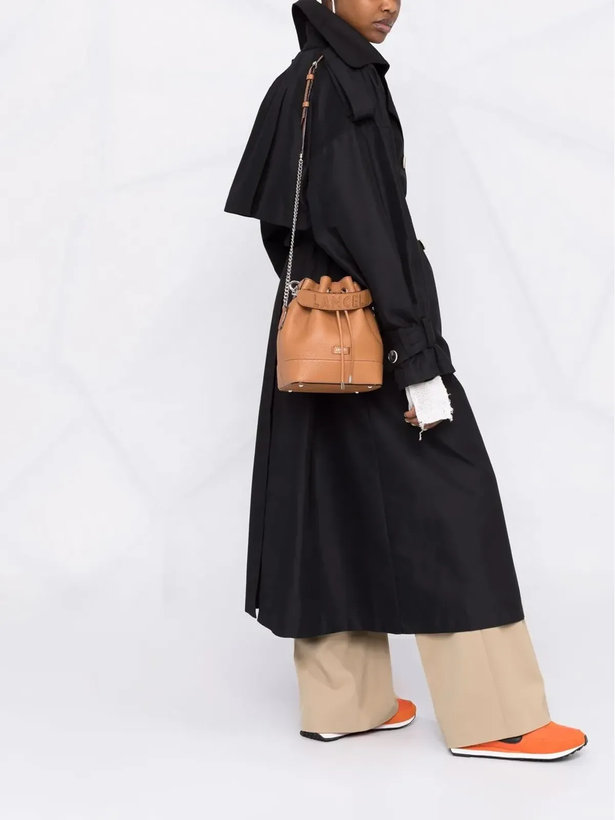 Lancel leather bucket bag - 画像2