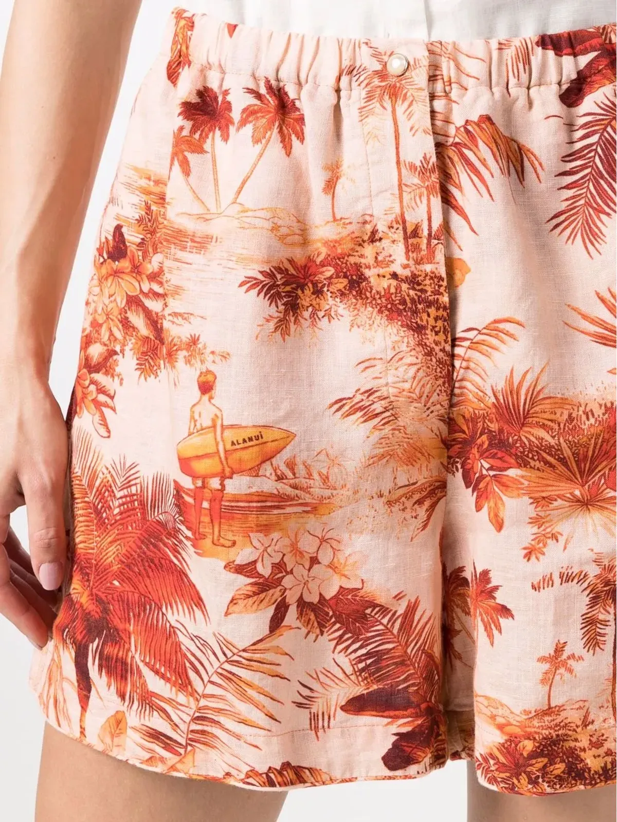 Alanui Hoo'okipa Toile De Jouy ショーツ - 画像5