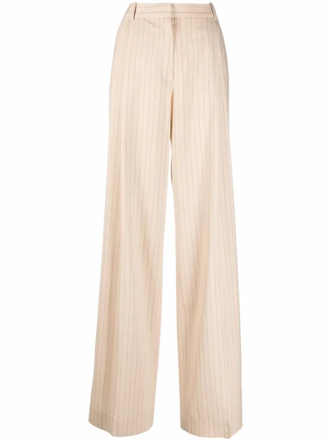 Nina Ricci Nina Ricci high waist wide leg trousersの商品画像