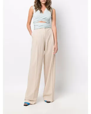 Nina Ricci high waist wide leg trousers - サムネイル2
