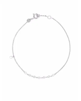 We by WHITEbIRD Clarisse Rich 18金ホワイトゴールド ダイヤモンド ブレスレット - シルバー - サムネイル1