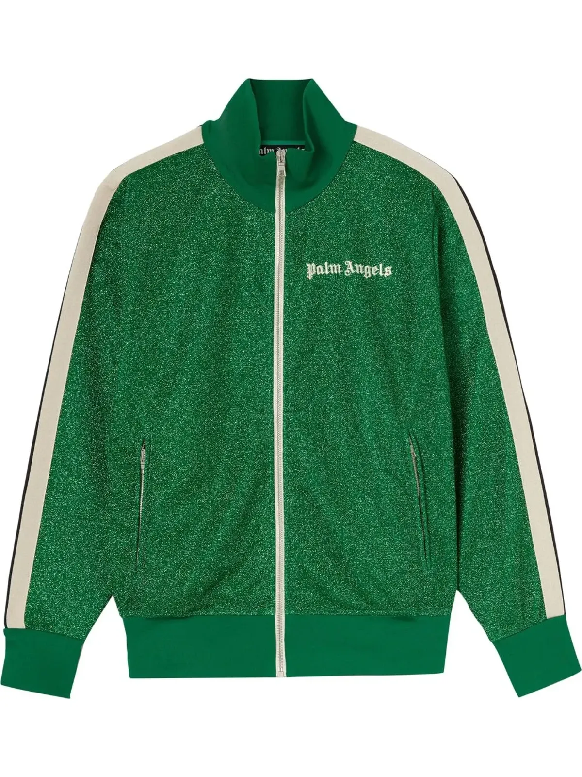 Palm Angels グリッターラメ入り トラックジャケット - 画像1