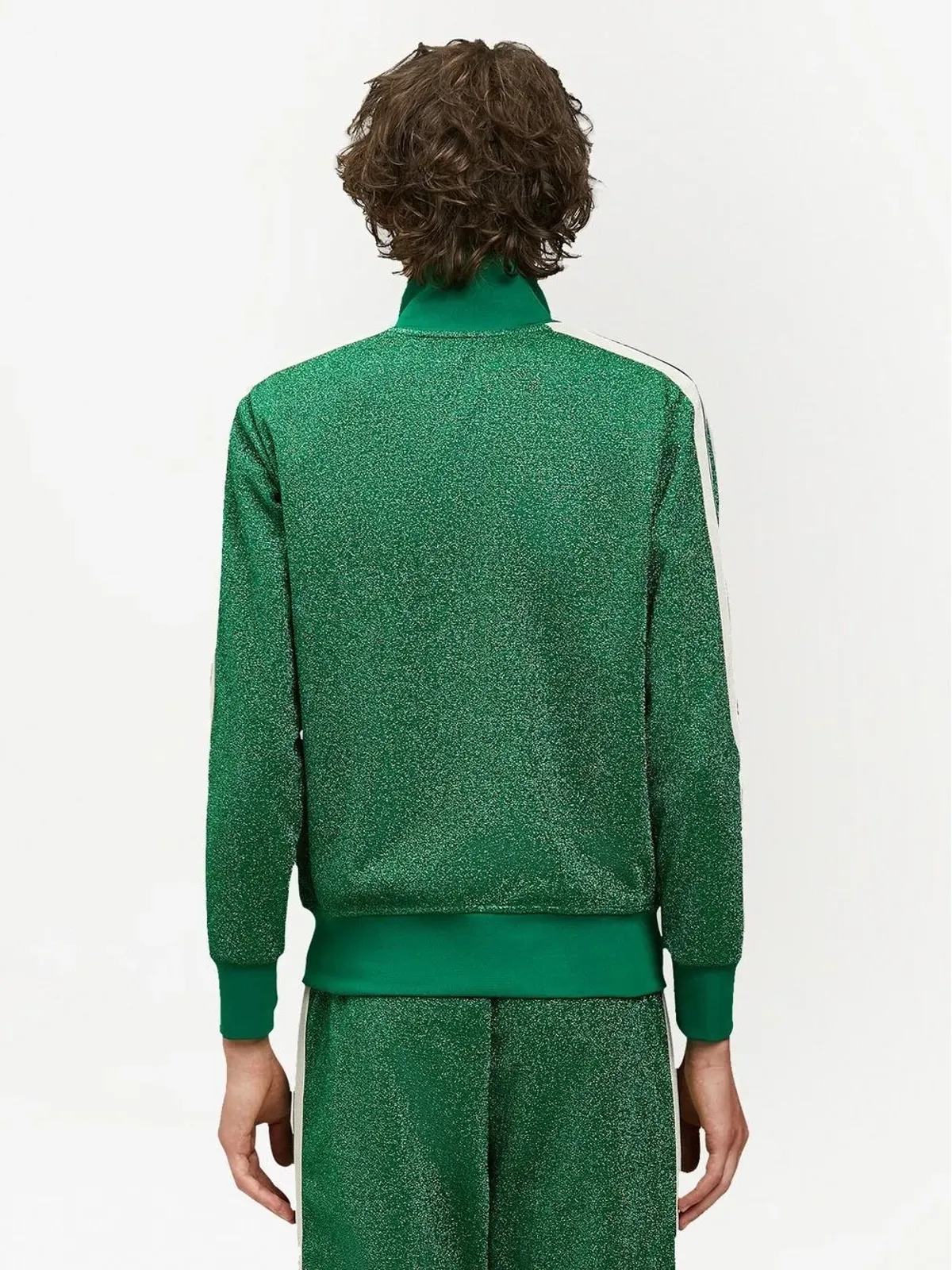 Palm Angels グリッターラメ入り トラックジャケット - 画像4