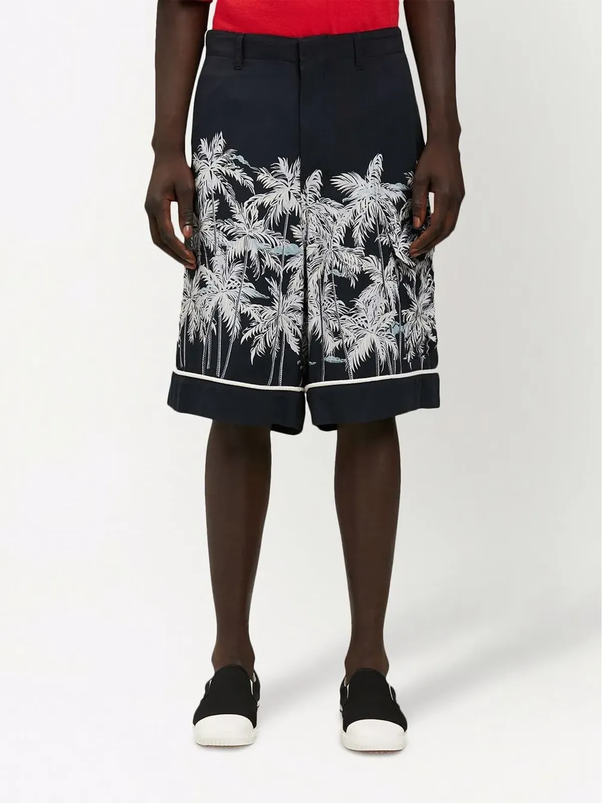 Palm Angels Palms-print バミューダショーツ - 画像3