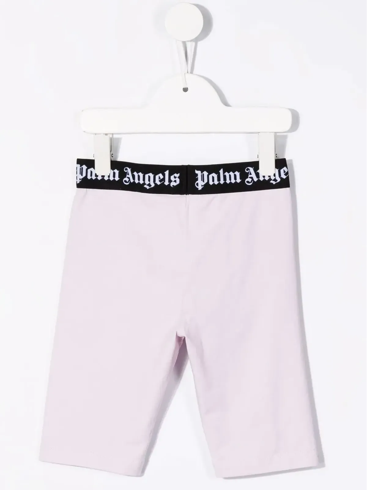 Palm Angels Kids ロゴウエストバンド サイクリングショーツ - 画像2