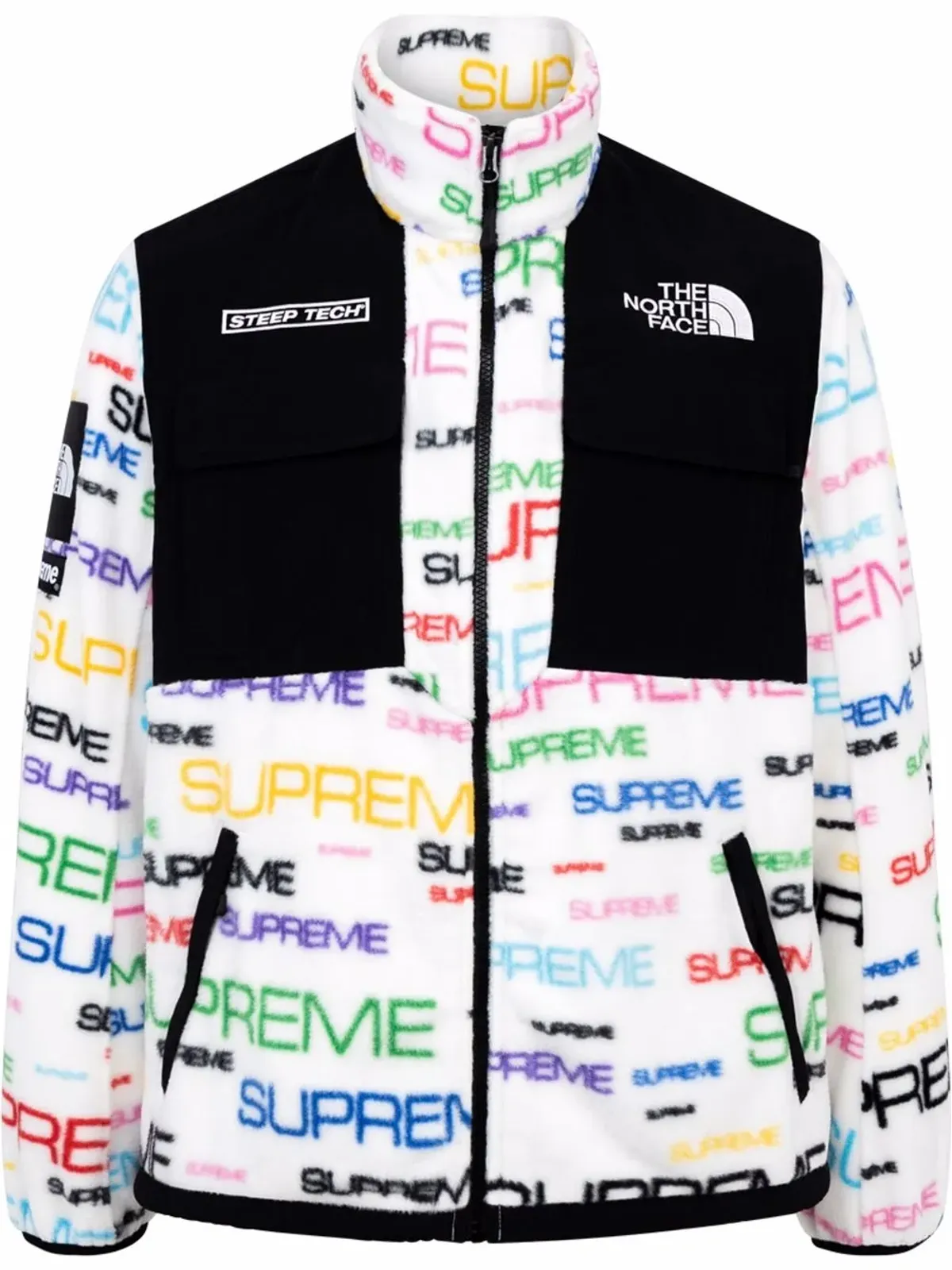Supreme x The North Face スティープ テックフリースジャケット - 画像1