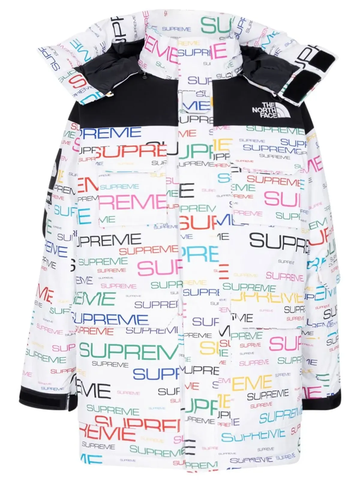 Supreme x TNF コールドワークス700フィル ダウンパーカ - 画像1