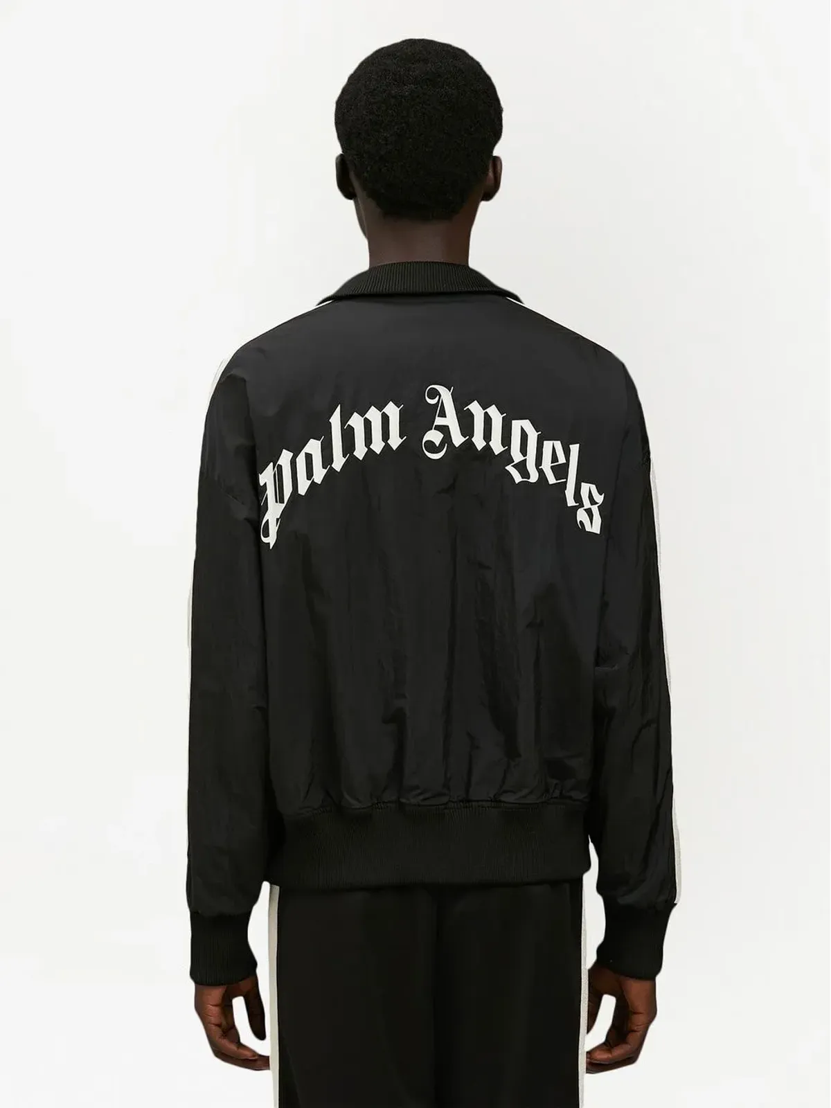 Palm Angels ロゴプリント トラックジャケット - 画像4