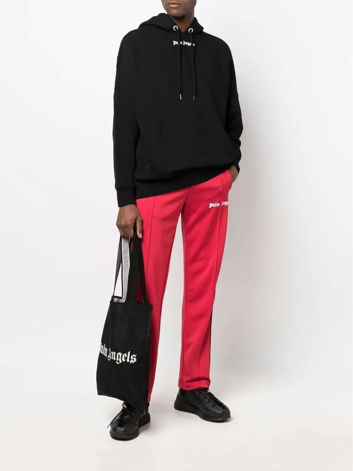 Palm Angels ロゴプリント トートバッグ - 画像2