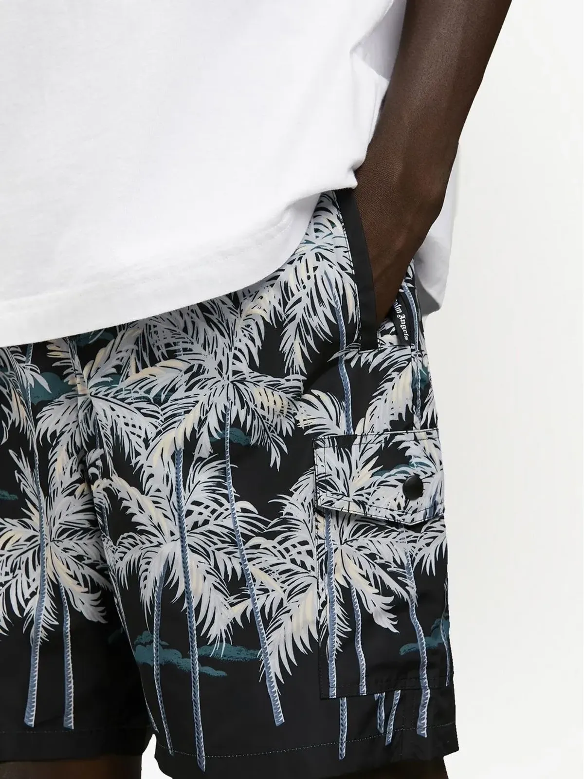 Palm Angels パームプリント スイミングショーツ - 画像5