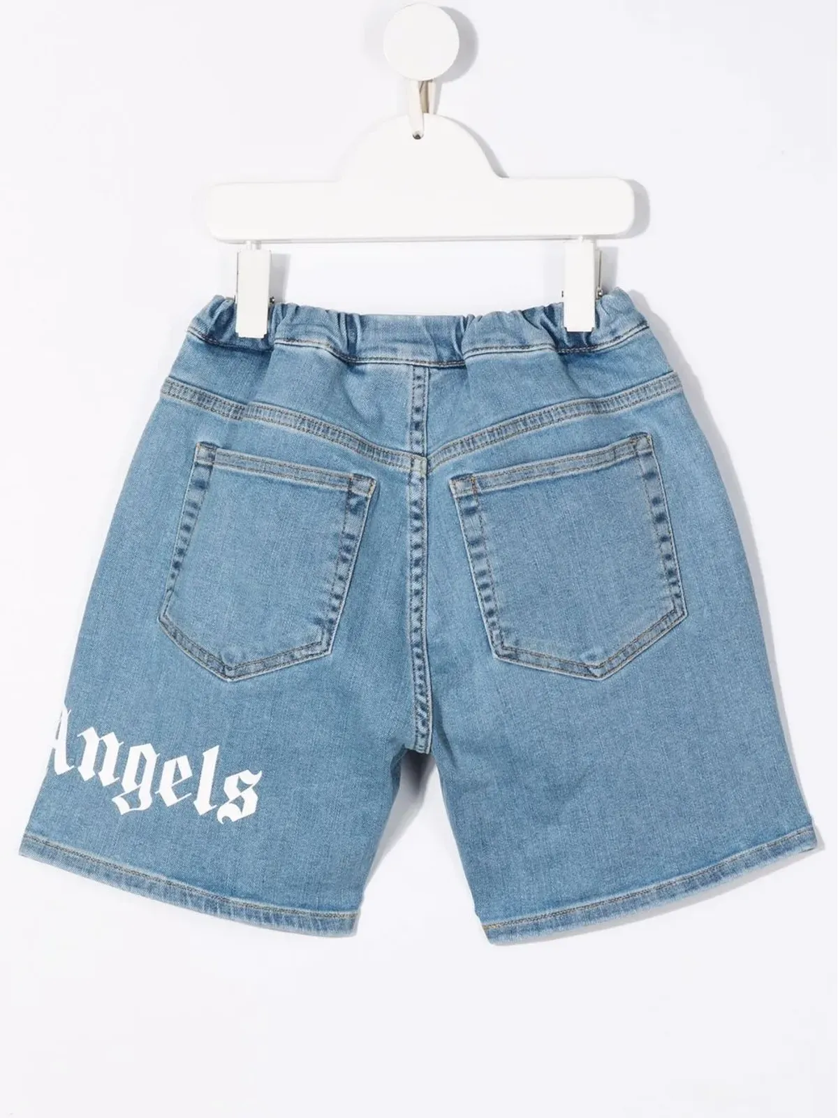 Palm Angels Kids デニムショーツ（ダメージ加工） - 画像2