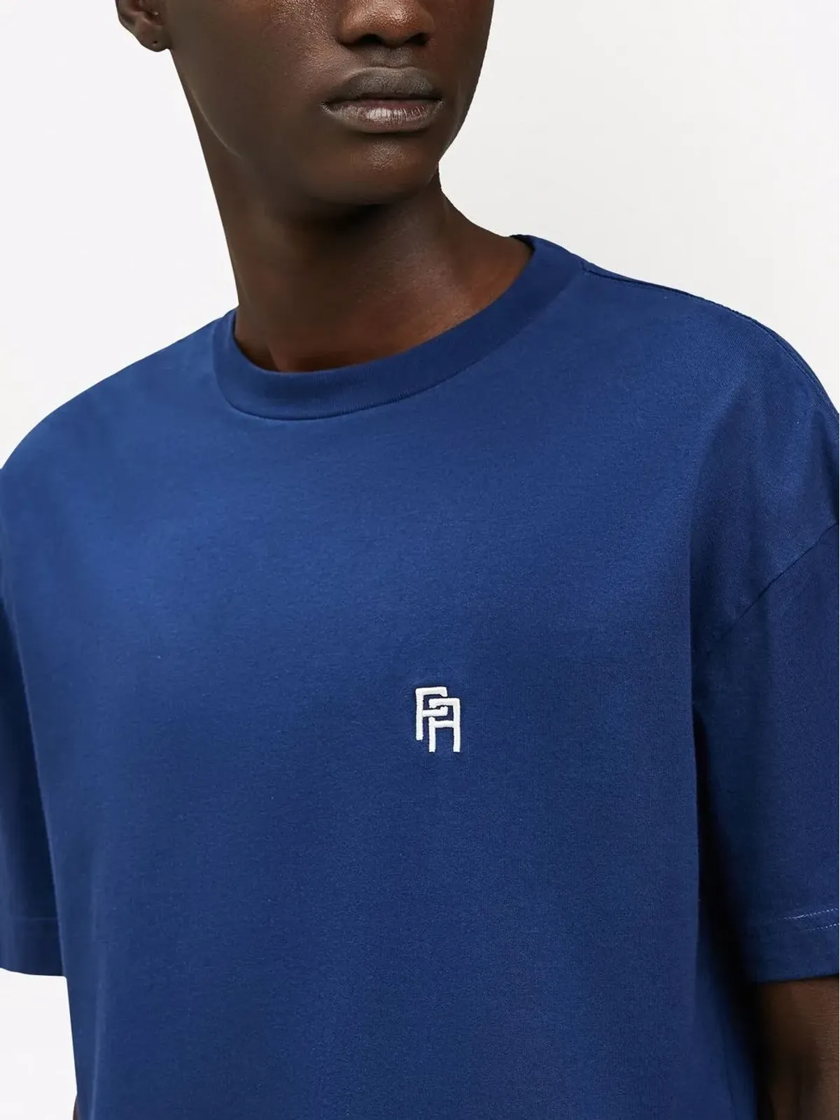 Palm Angels モノグラム刺繍入りTシャツ - 画像5
