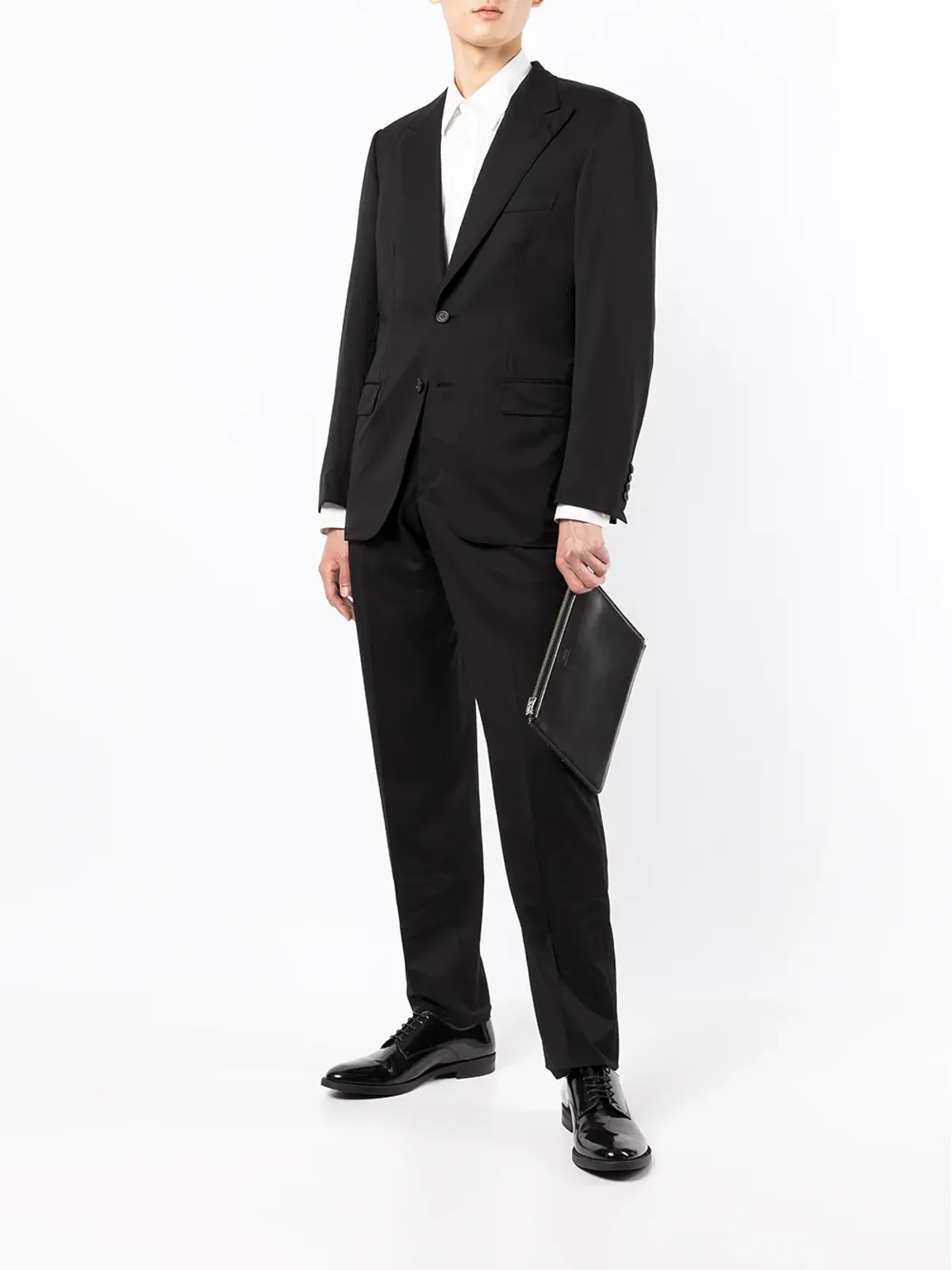 Brioni シングルブレスト ウールブレザー - 画像2