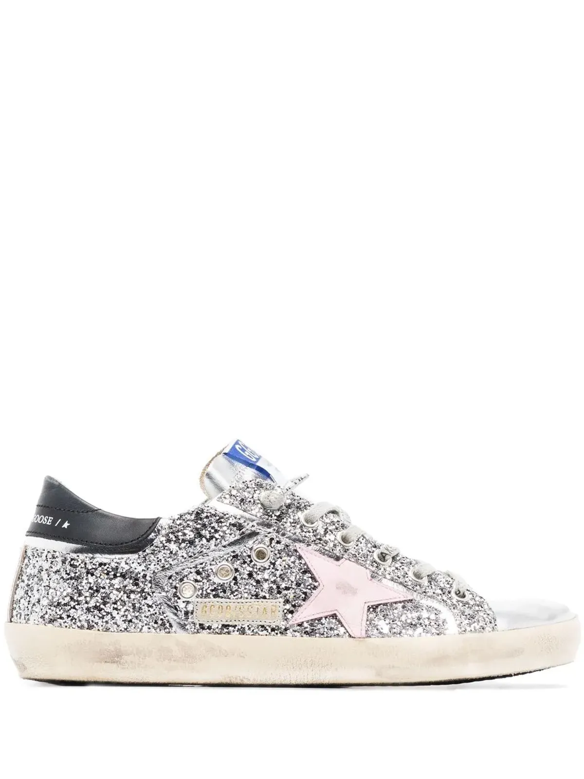 Golden Goose スーパースター エンベリッシュド スニーカー - 画像1