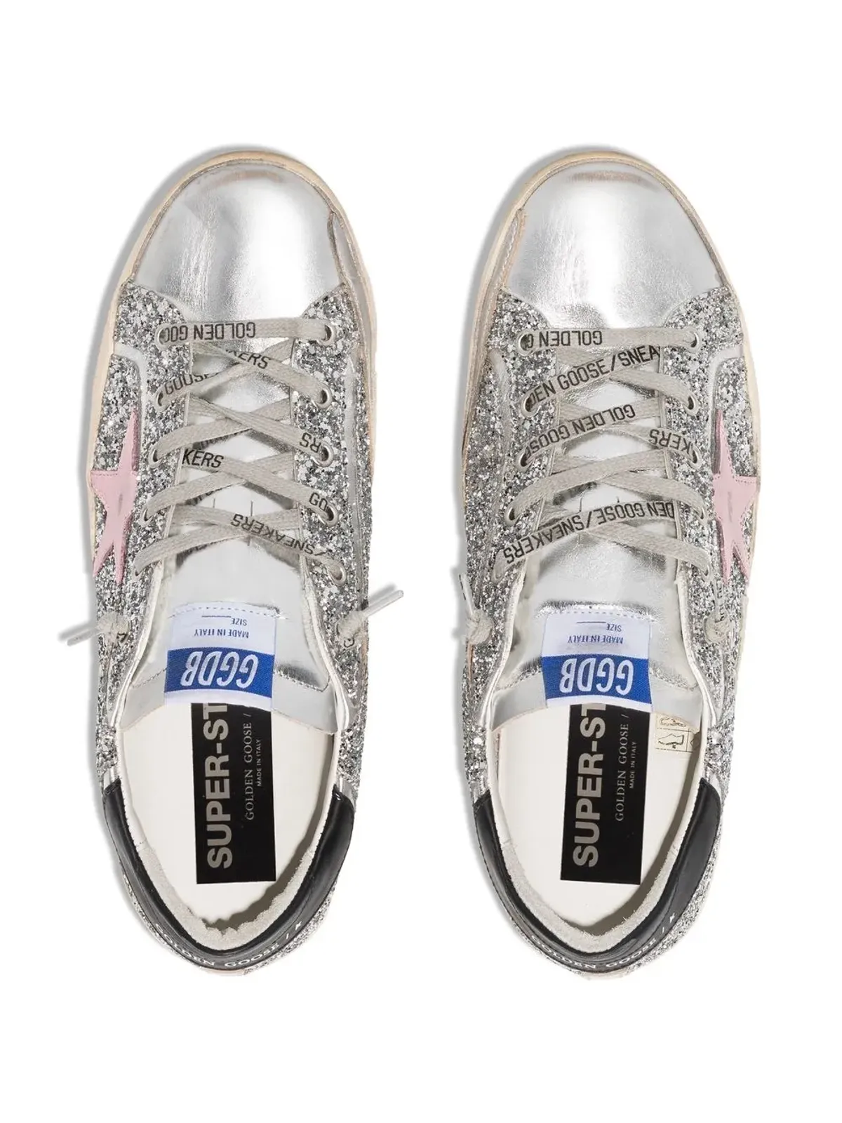 Golden Goose スーパースター エンベリッシュド スニーカー - 画像4