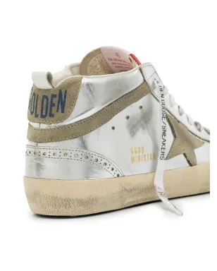 Golden Goose ミッドスター ラミネーテッド スニーカー - サムネイル2