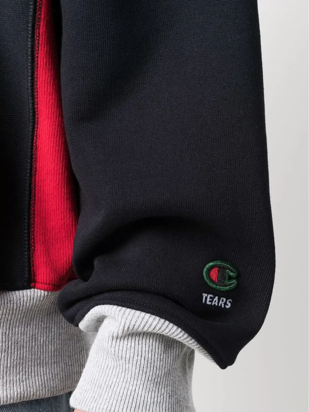 Champion ロゴプリント フード付きパーカー - 画像5