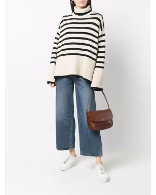 A.P.C. サラ レザー ショルダーバッグ - ブラウン - サムネイル2