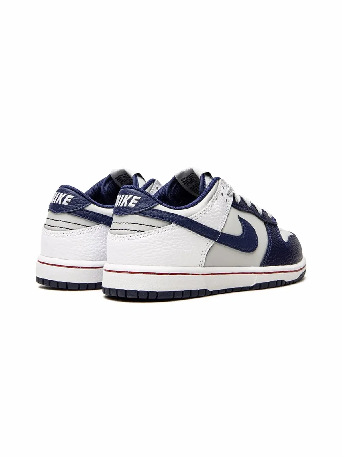 Nike Kids NBA Dunk Low 75周年 Brooklyn Nets スニーカー - グレー - 画像3