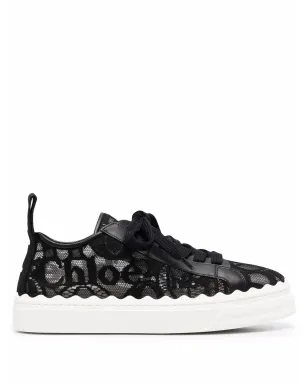 Chloé Lauren レース ローカットスニーカー - サムネイル1