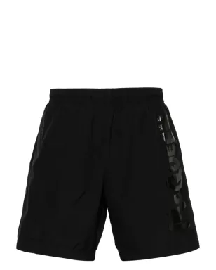 Alexander McQueen ロゴプリント スイムショーツ - サムネイル1