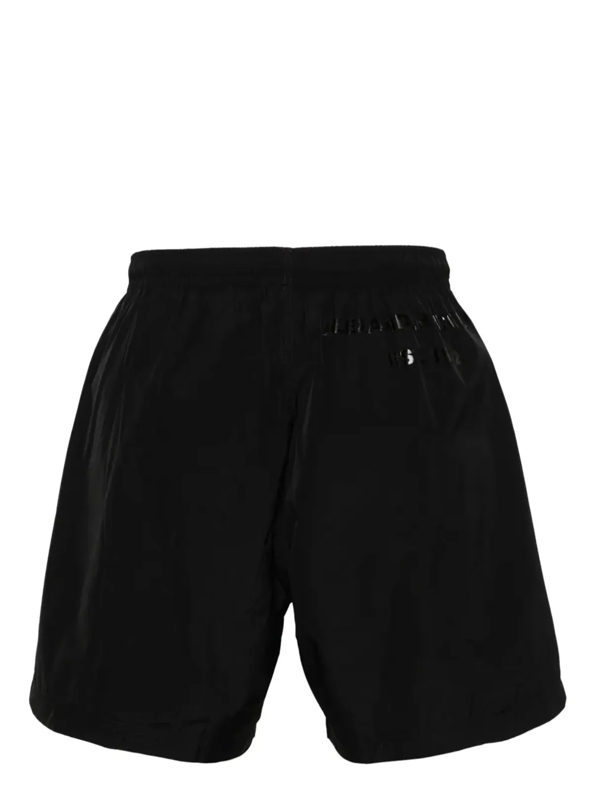 Alexander McQueen ロゴプリント スイムショーツ - 画像2