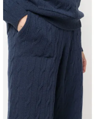 Ralph Lauren Collection リサイクルカシミヤのワイドレッグパンツ - サムネイル5