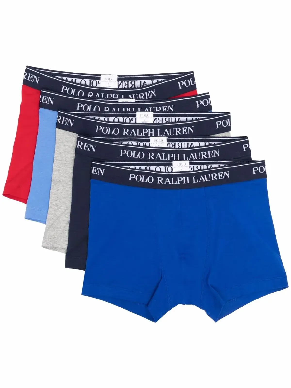 Polo Ralph Lauren 5パック ロゴプリント ブリーフ - 画像1