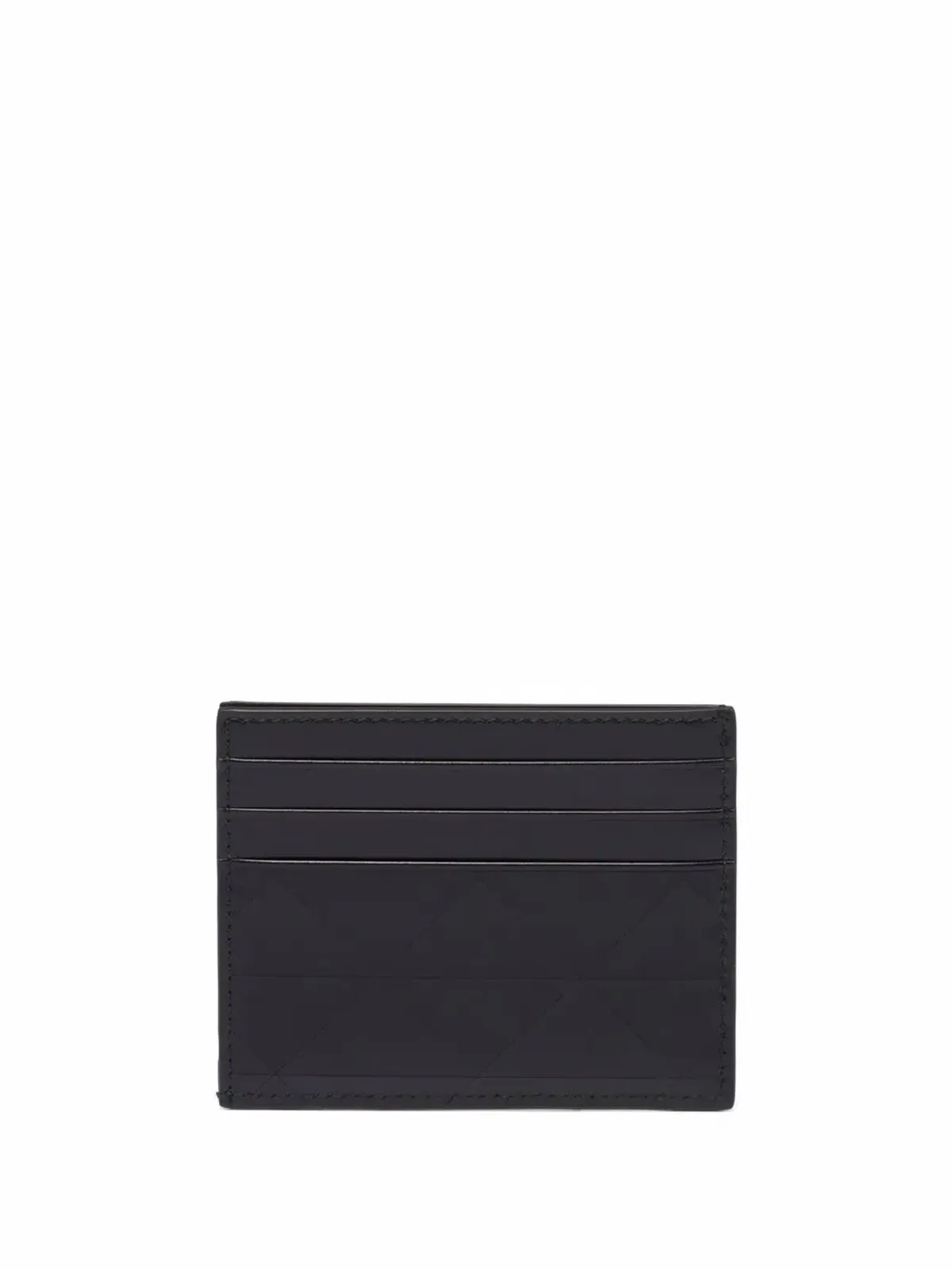 Prada ロゴプレート レザー カードホルダー - 画像2