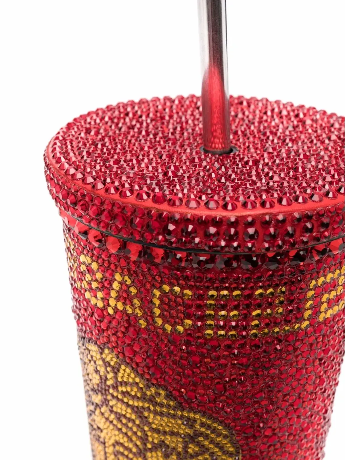 Versace メデューサ クリスタル装飾 トラベルカップ - 画像3