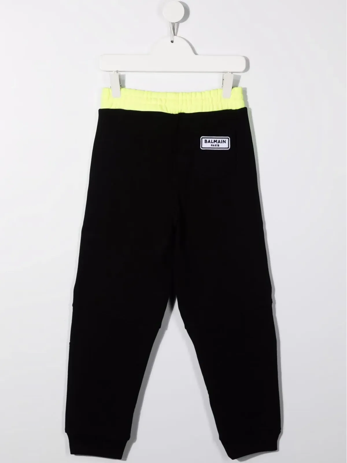 Balmain Kids colour-block track pants - Black - 画像2