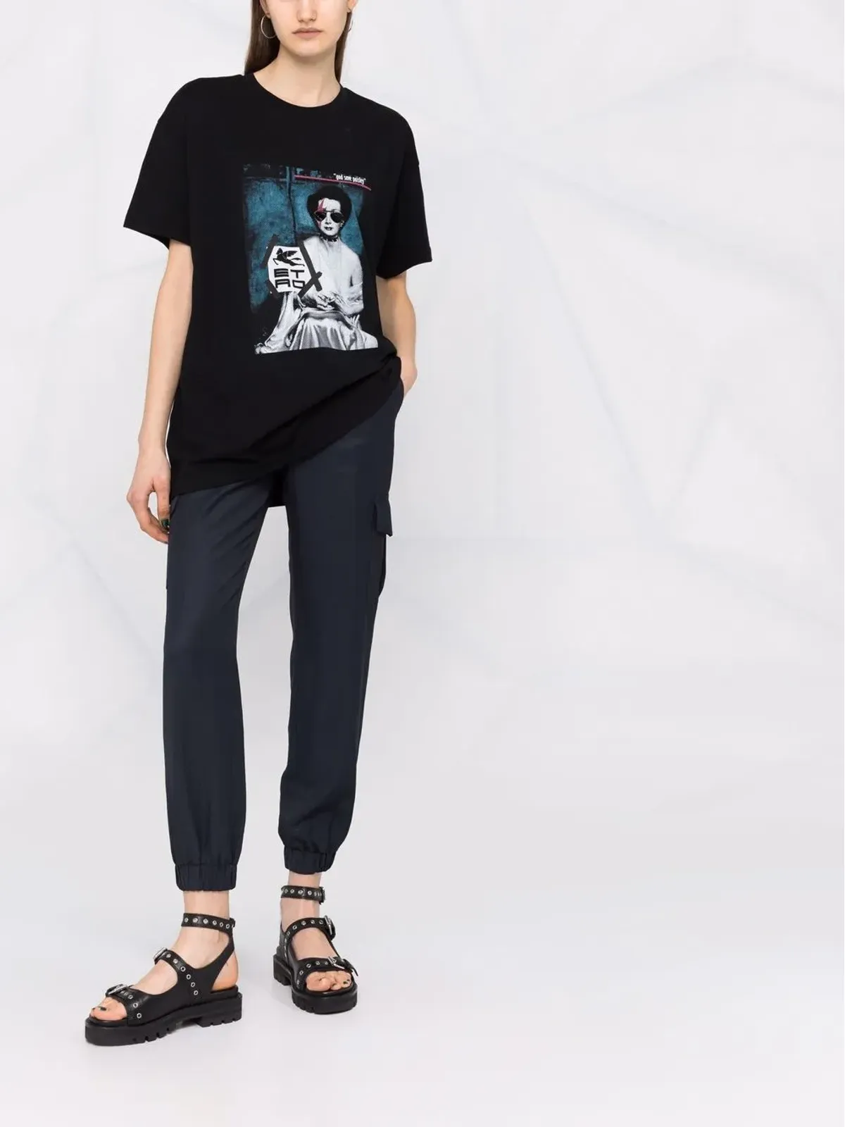 ETRO グラフィックプリント Tシャツ - 画像2
