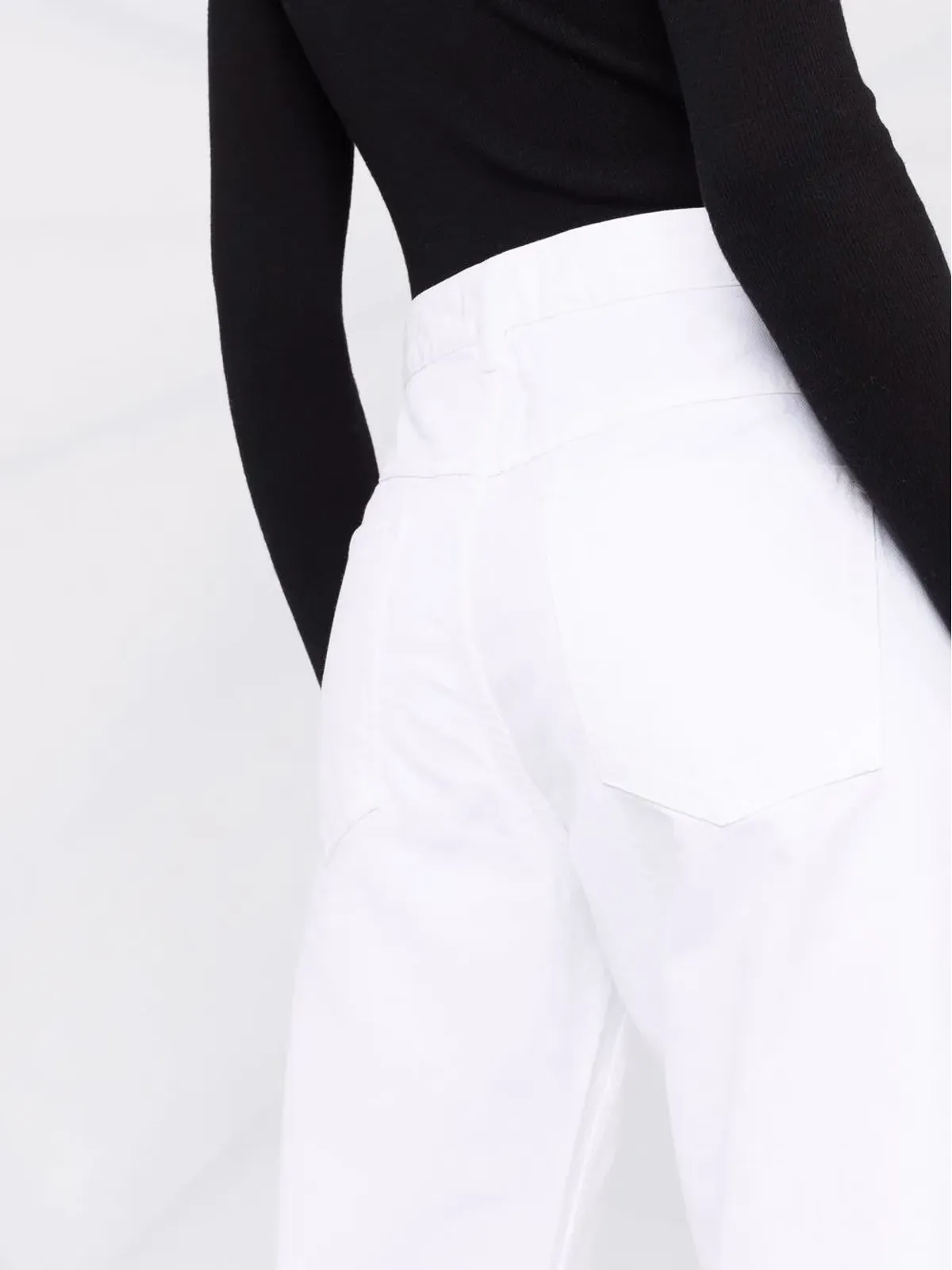 ISABEL MARANT ストレートレッグパンツ - ホワイト - 画像3
