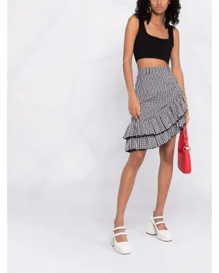 MANURÍ Miss Jane sleeveless cropped top - Black - サムネイル2