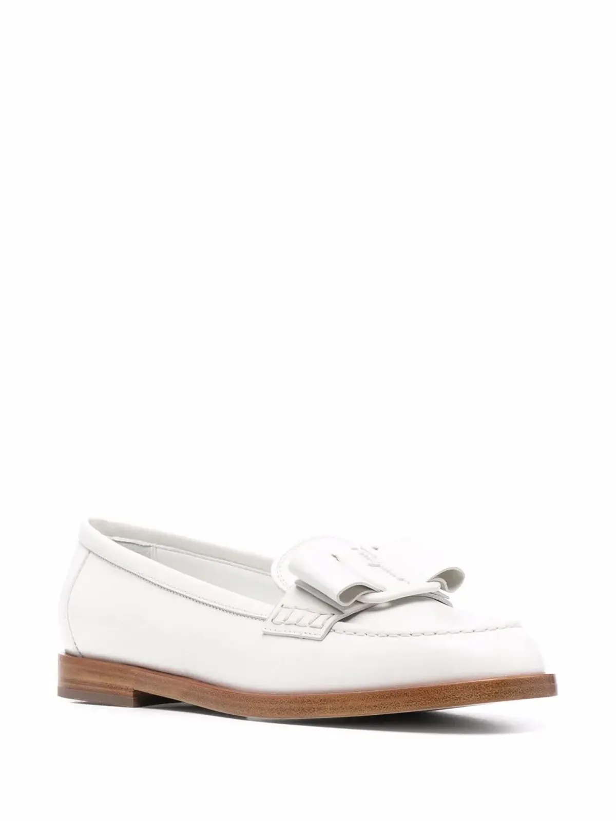 Ferragamo ヴィヴァ ボウ装飾ローファー - 画像2