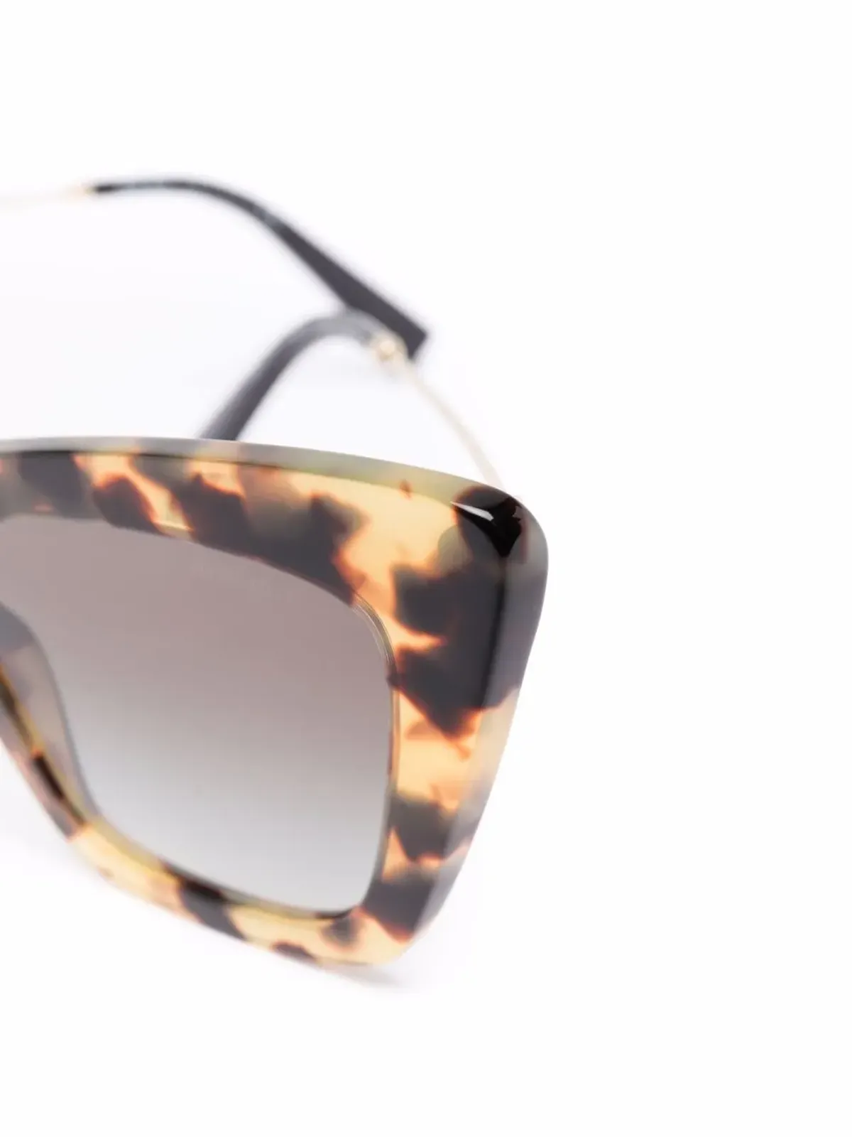Miu Miu Eyewear キャットアイフレーム グラデーション サングラス - 画像3