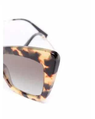 Miu Miu Eyewear キャットアイフレーム グラデーション サングラス - サムネイル3