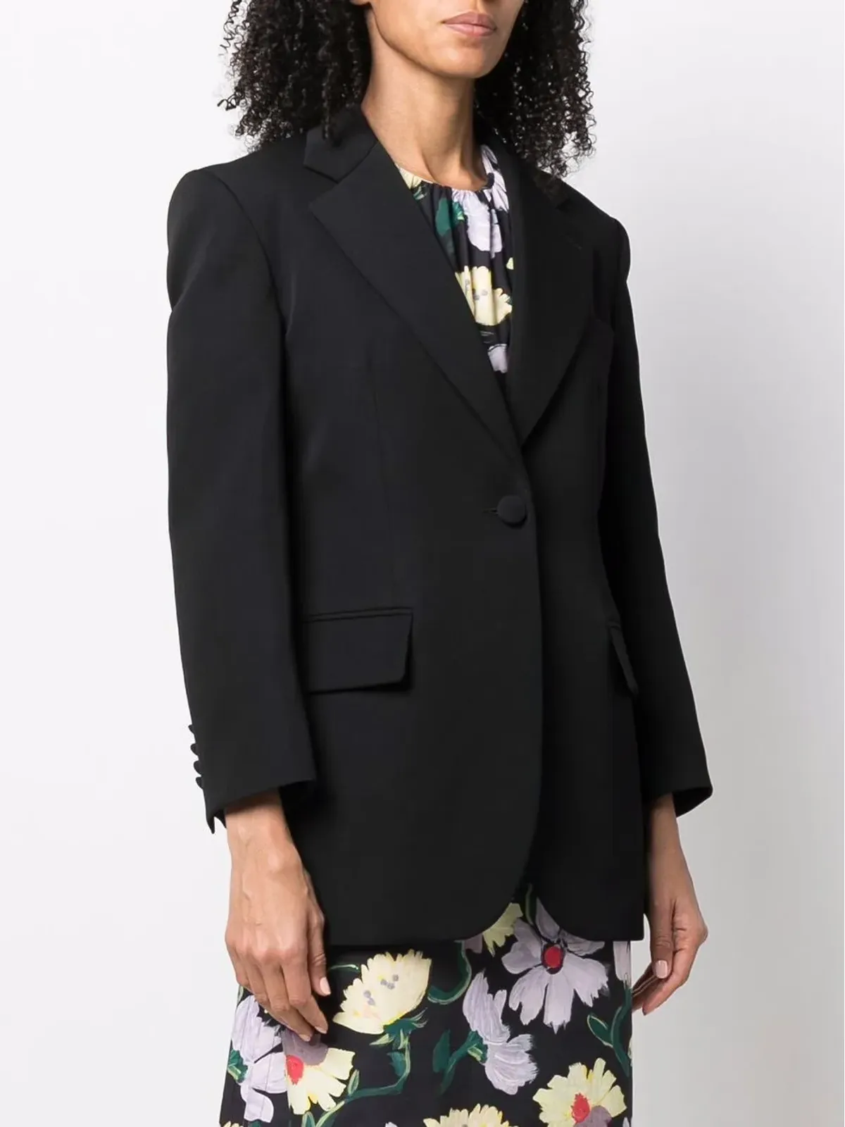 Lanvin フィットしたシングルブレストジャケット ブラック - 画像3