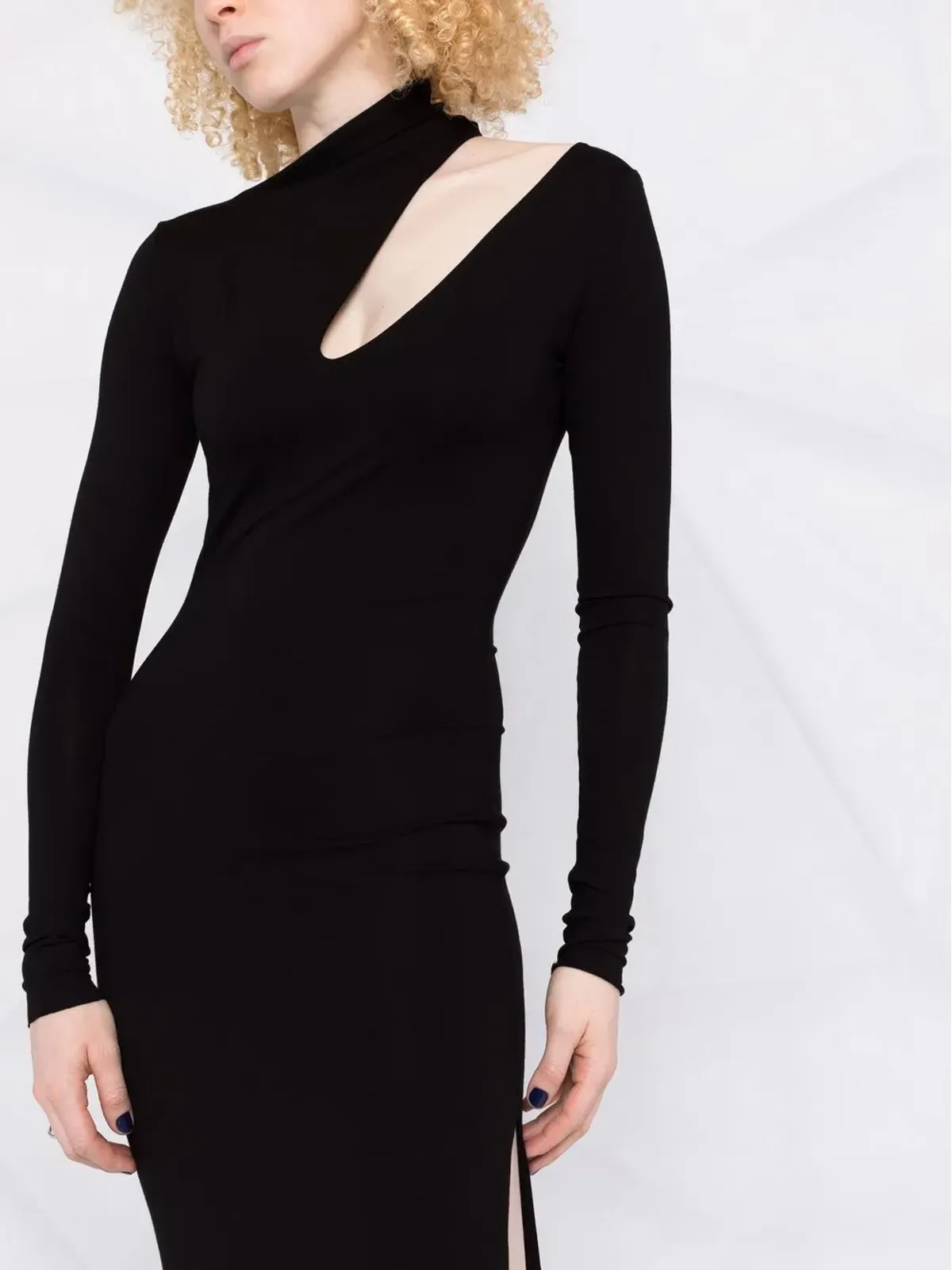 MANURÍ Bambina On A Saturday Night cut-out dress - 画像5