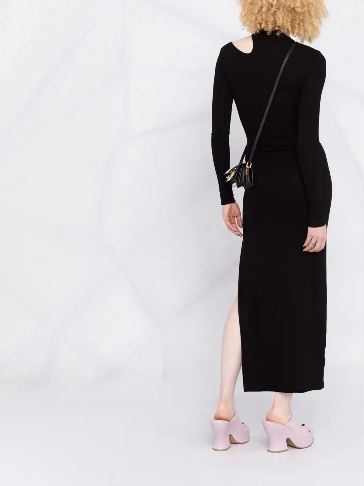 MANURÍ Bambina On A Saturday Night cut-out dress - 画像4