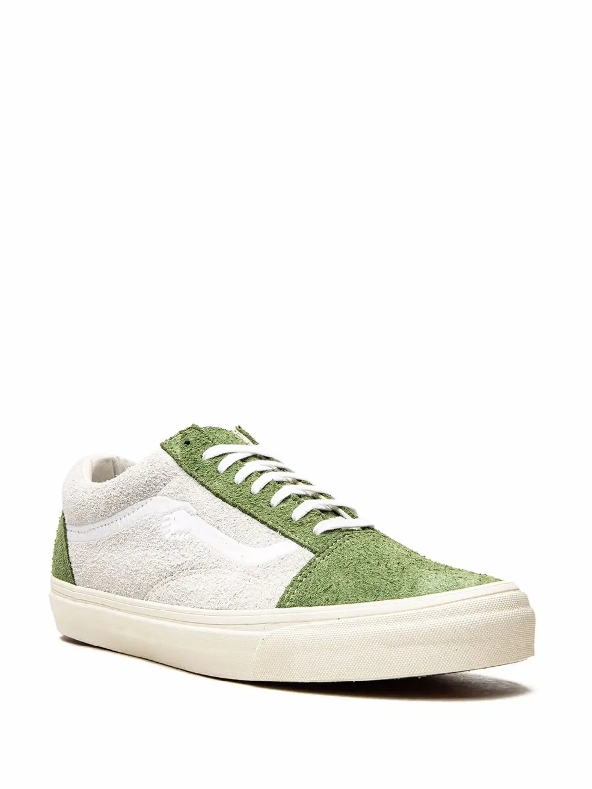 Vans Notre Old Skool グレー/グリーン スニーカー - 画像2