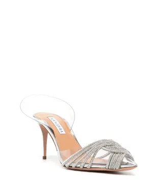 Aquazzura Gatsby スリングバックパンプス（シルバー） - サムネイル2