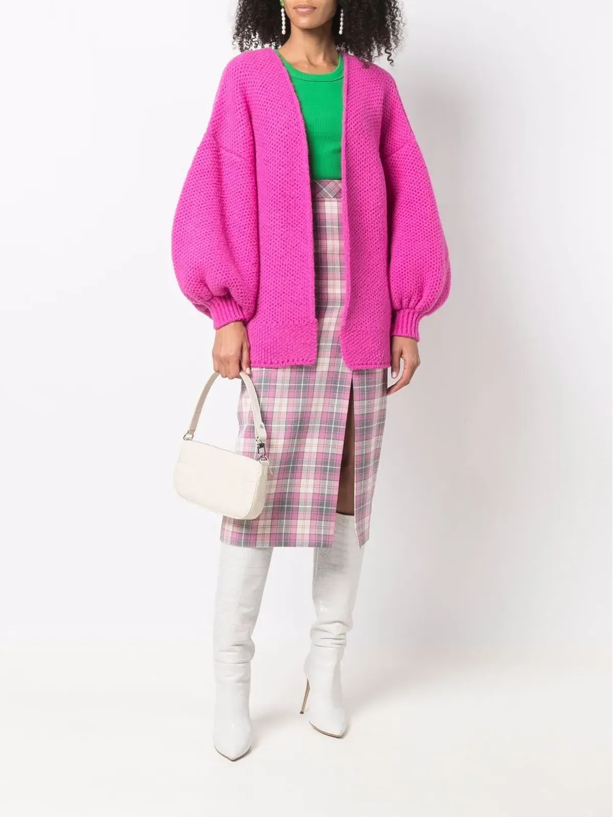 STYLAND 細リブのベストトップ - 画像2