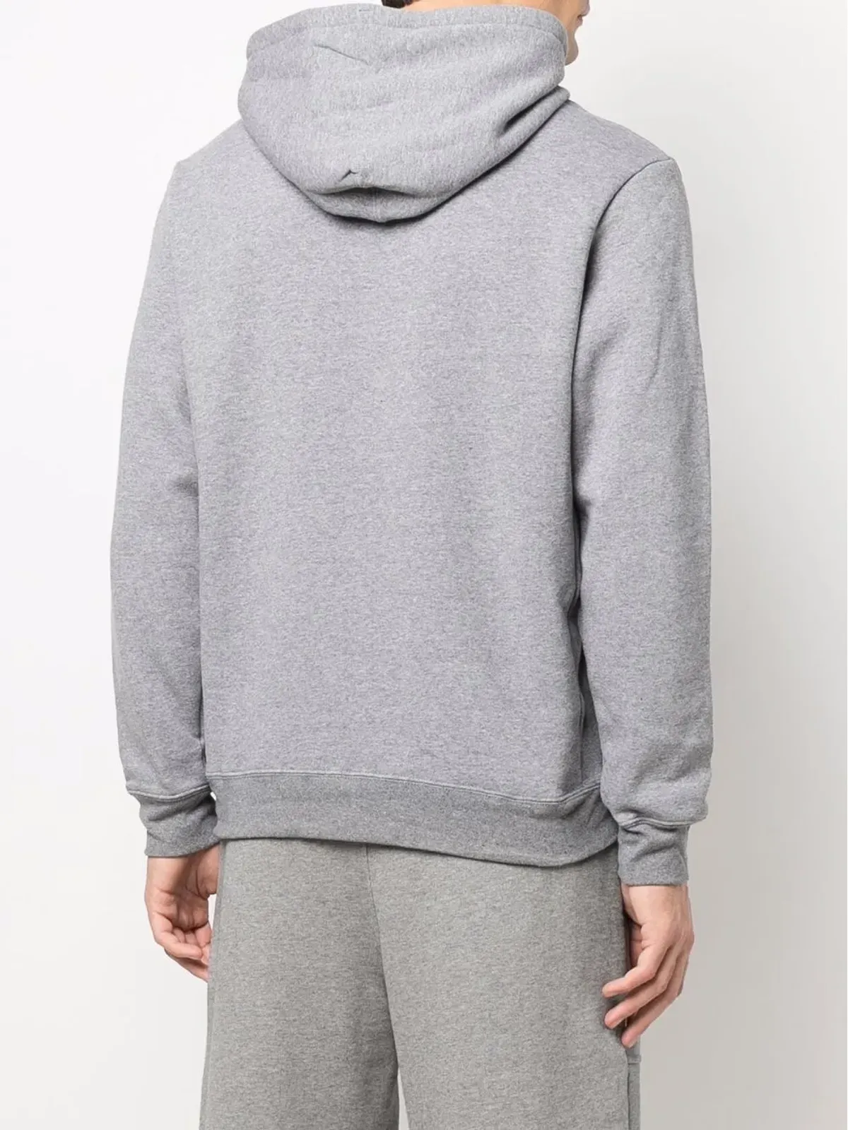 Patagonia リサイクル ロゴプリント パーカー グレー - 画像4