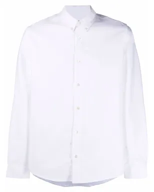 A.P.C. ボタンダウン オーガニックコットンシャツ（ホワイト） - サムネイル1