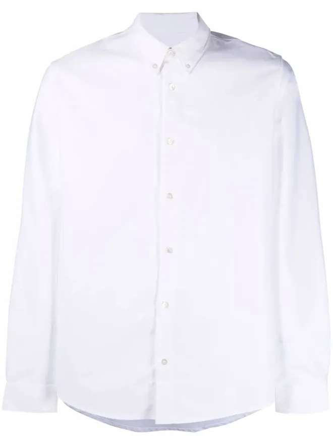 A.P.C. A.P.C. ボタンダウン オーガニックコットンシャツ（ホワイト）の商品画像